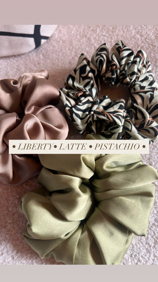 Autumn Scrunchie Trio