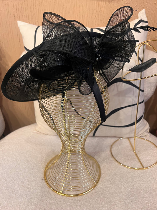 Black Bow detail angled hatinator