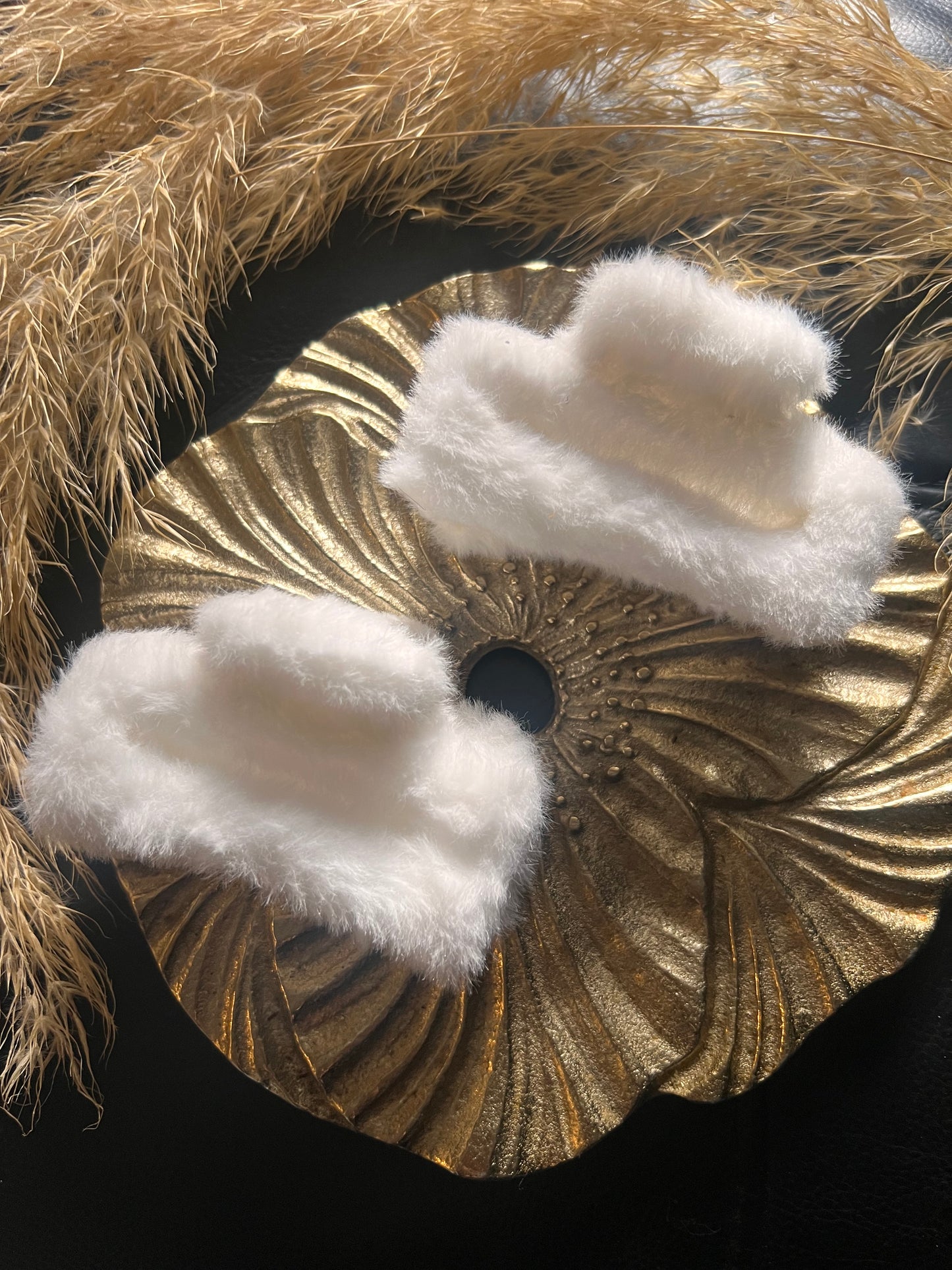 Fluffy Claw Clip