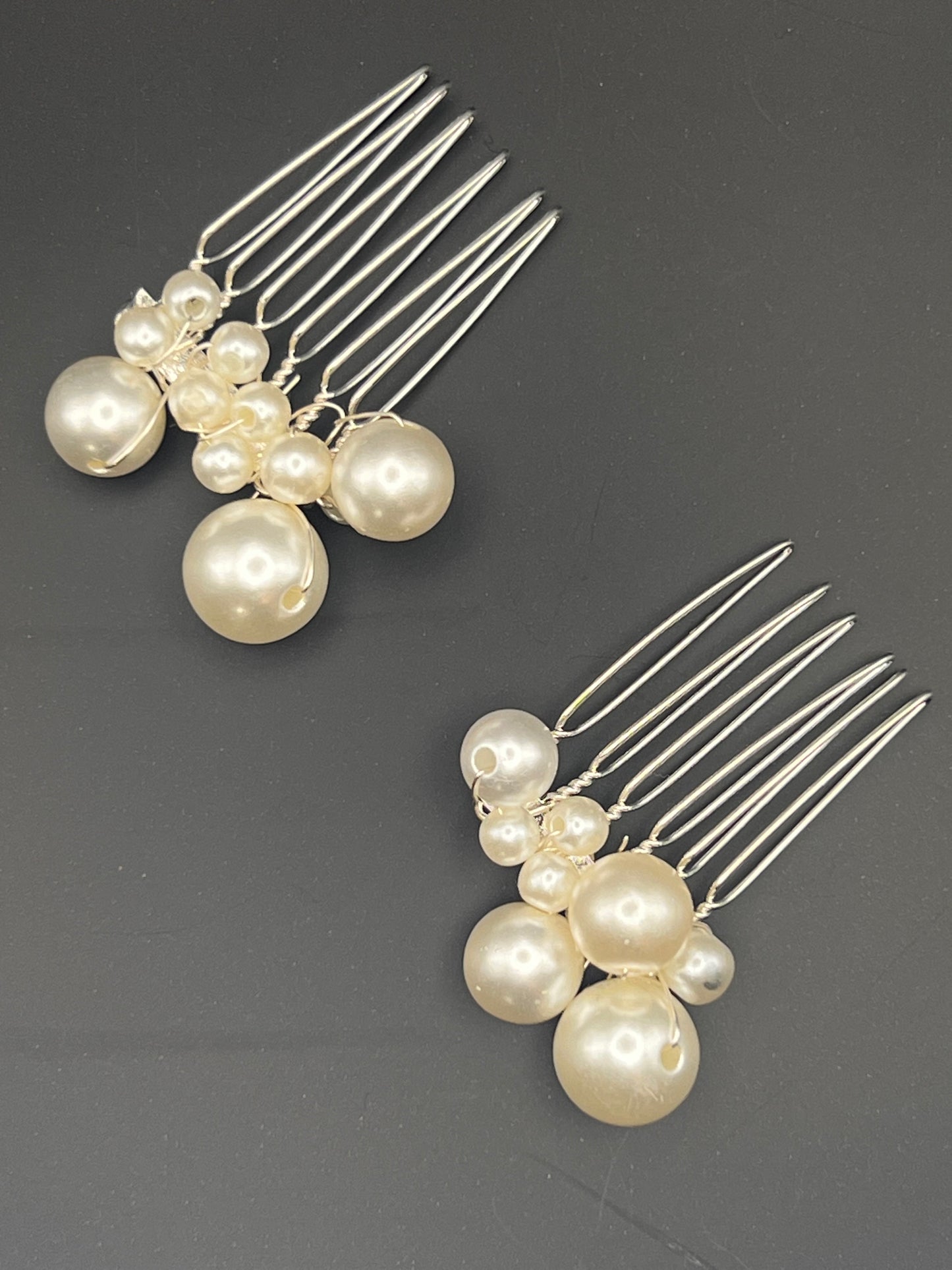 Pearl Hair Comb Small