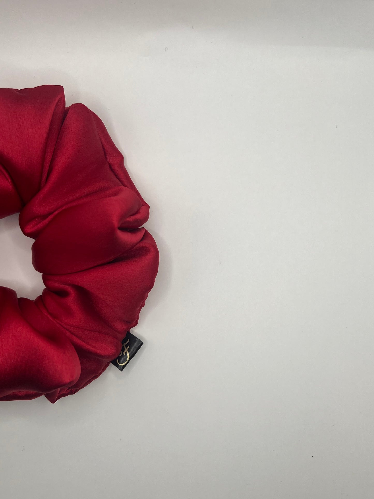 Luxury Ruby Scrunchie