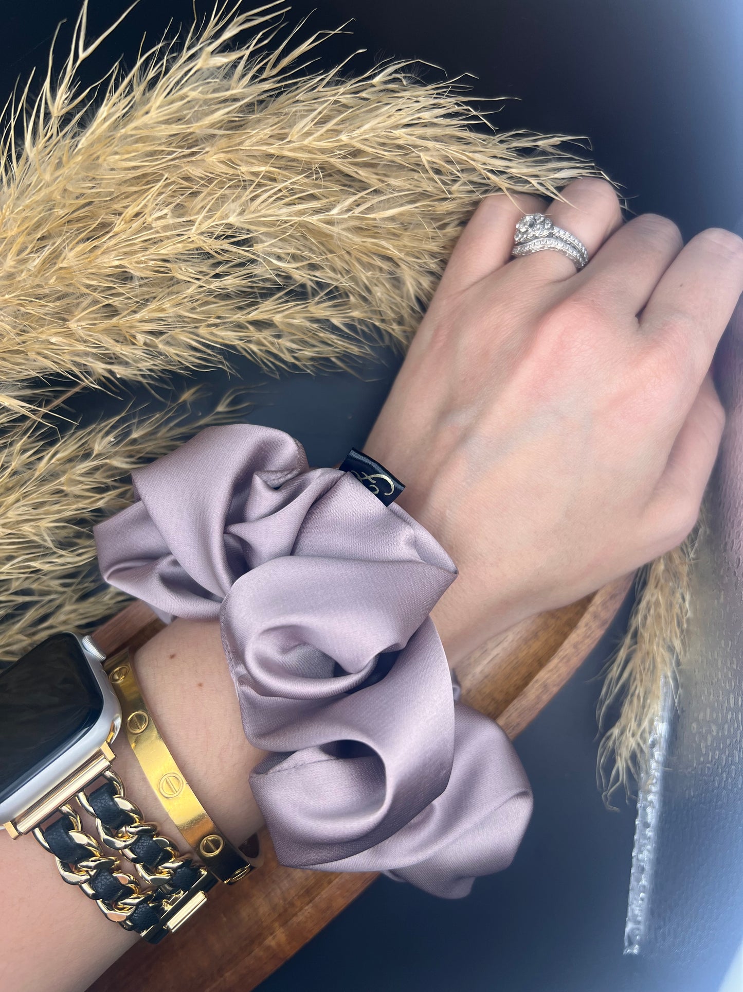 Luxury Mink Scrunchie