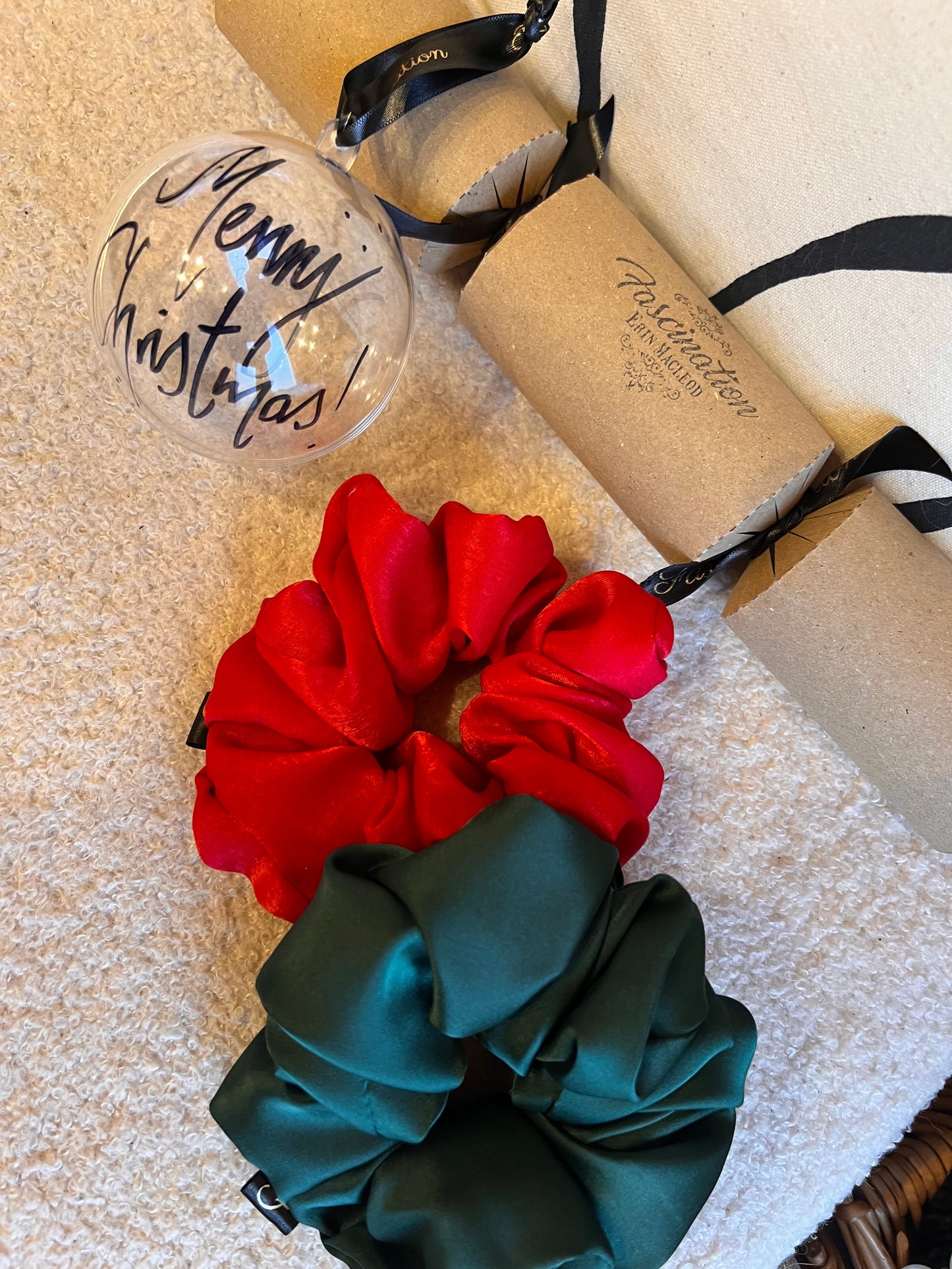 Scrunchie Crackers & Baubles!