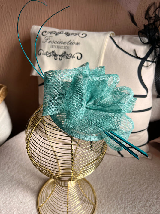 Jade Green looped pillbox