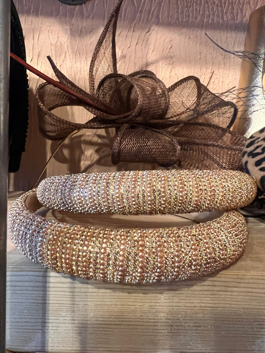 Gold headband
