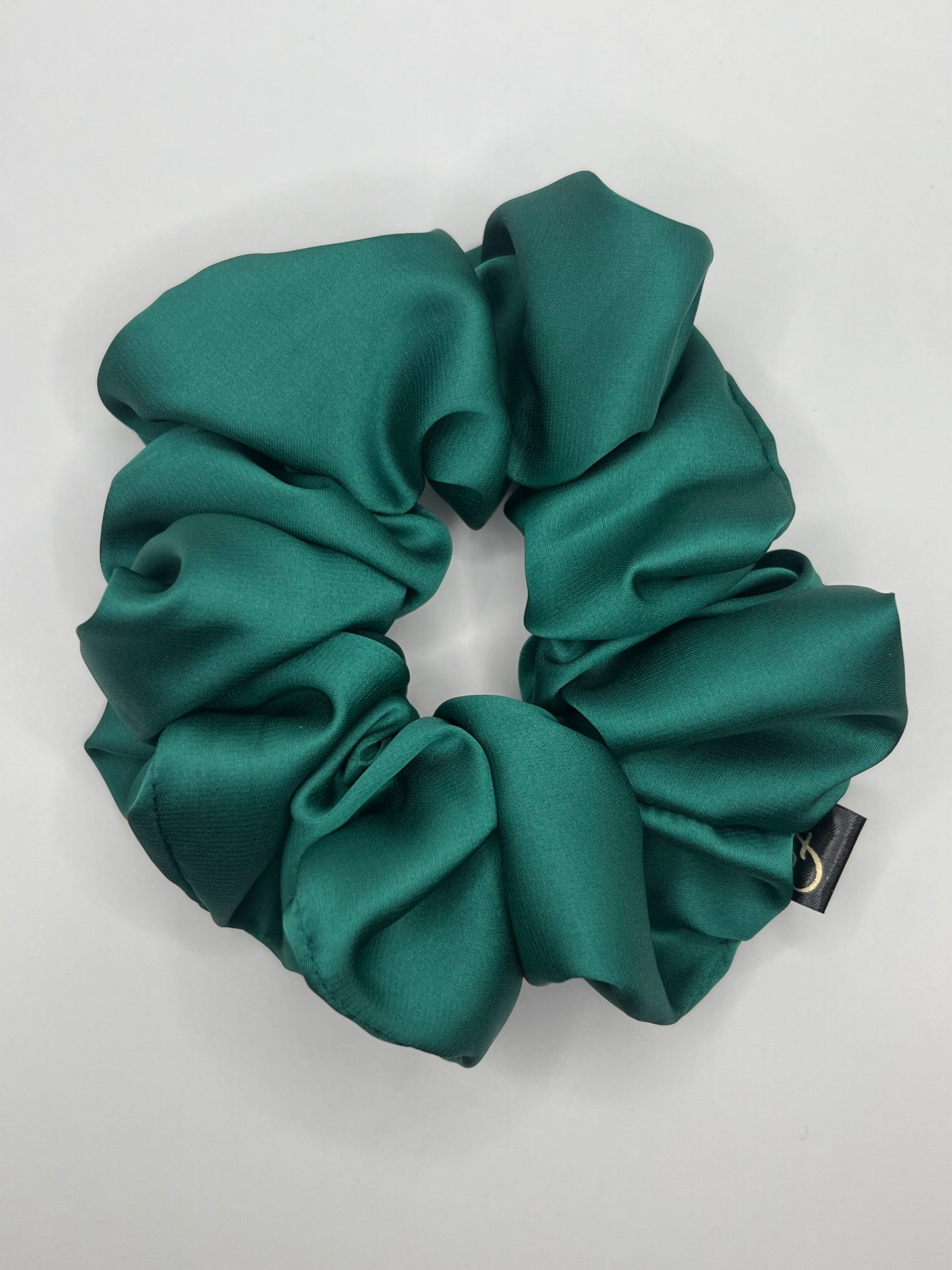 Luxury Emerald Scrunchie