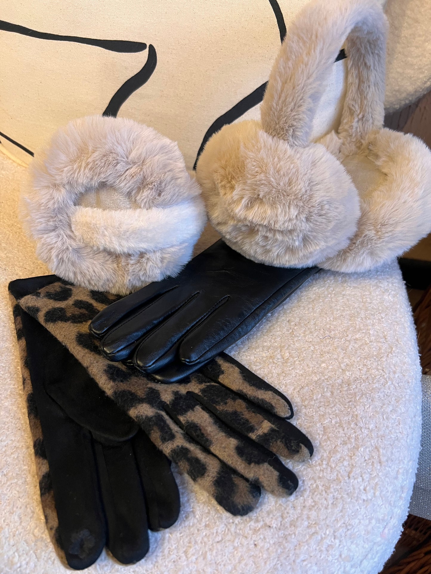 Leopard Print Gloves