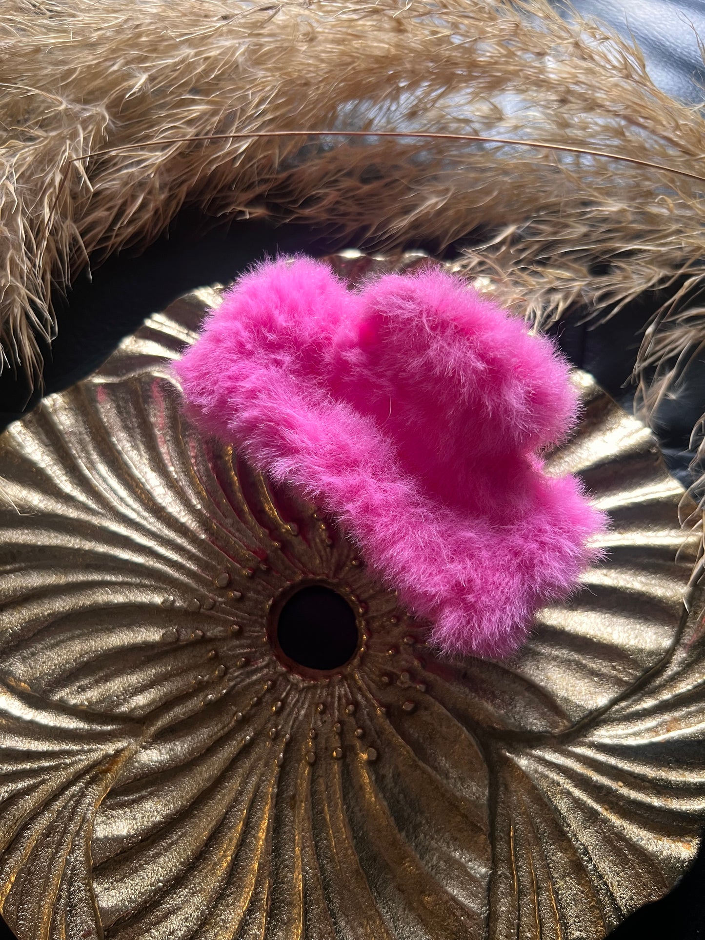 Fluffy Claw Clip