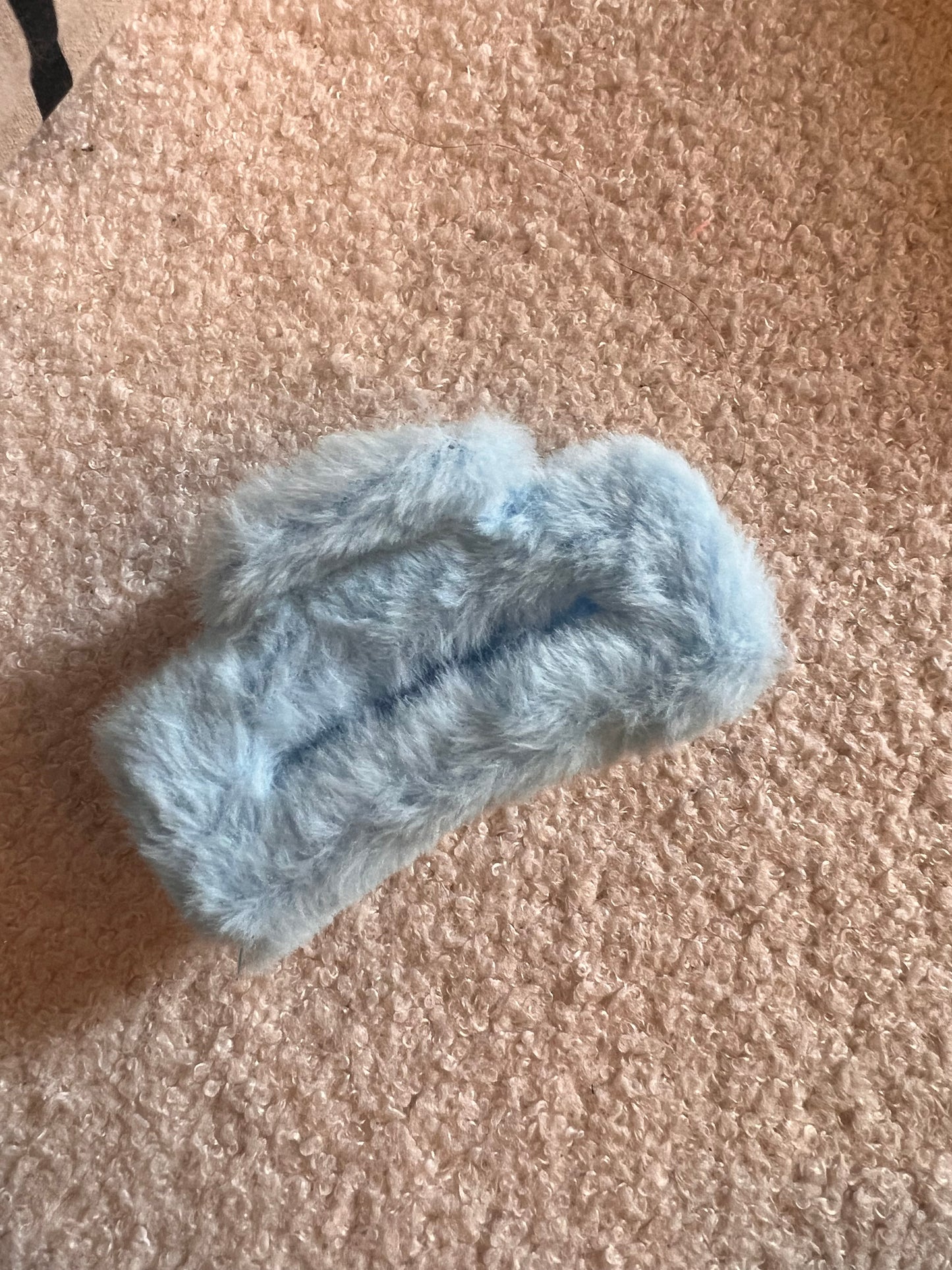Fluffy Claw Clip