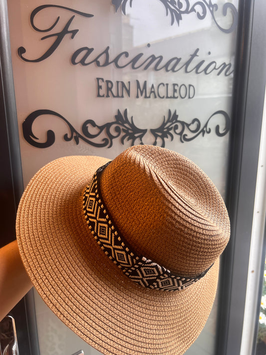Boho sun hat