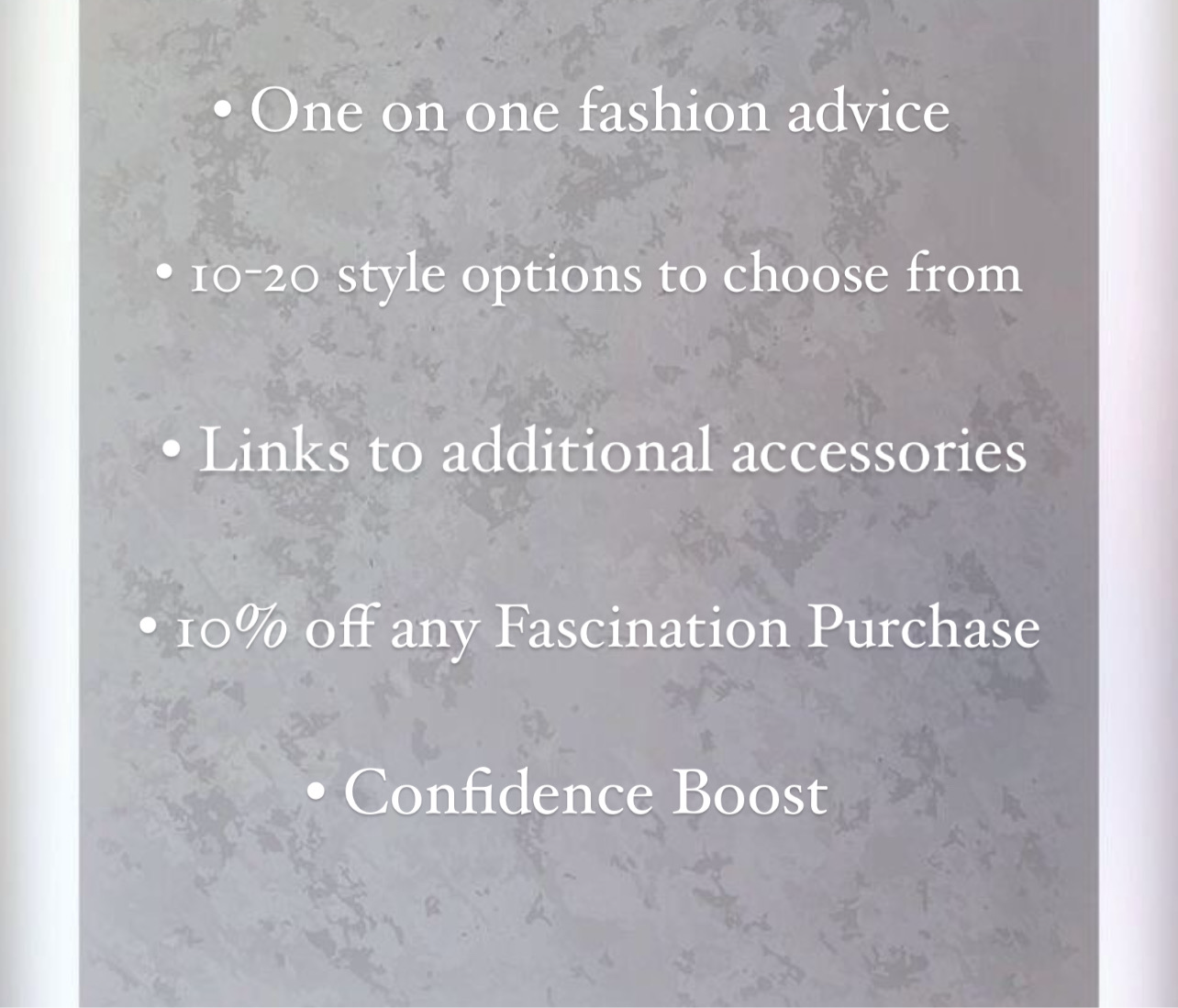 One to One styling package