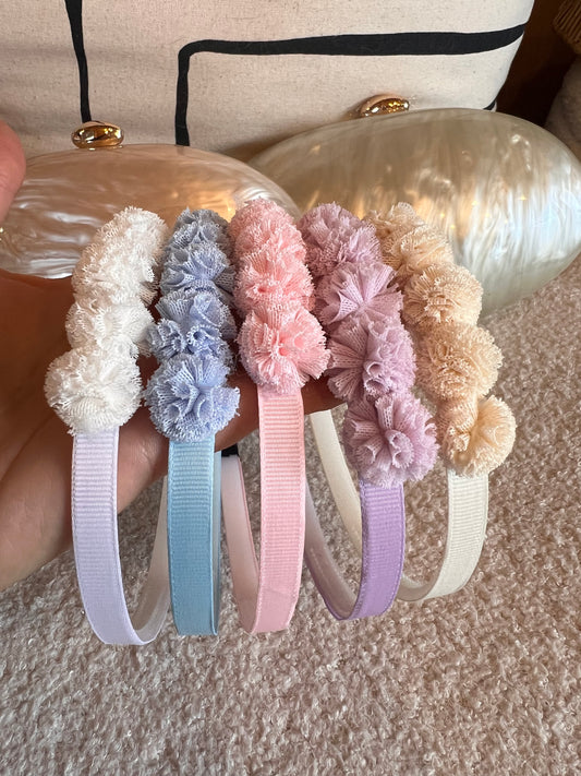 Soft puff headband