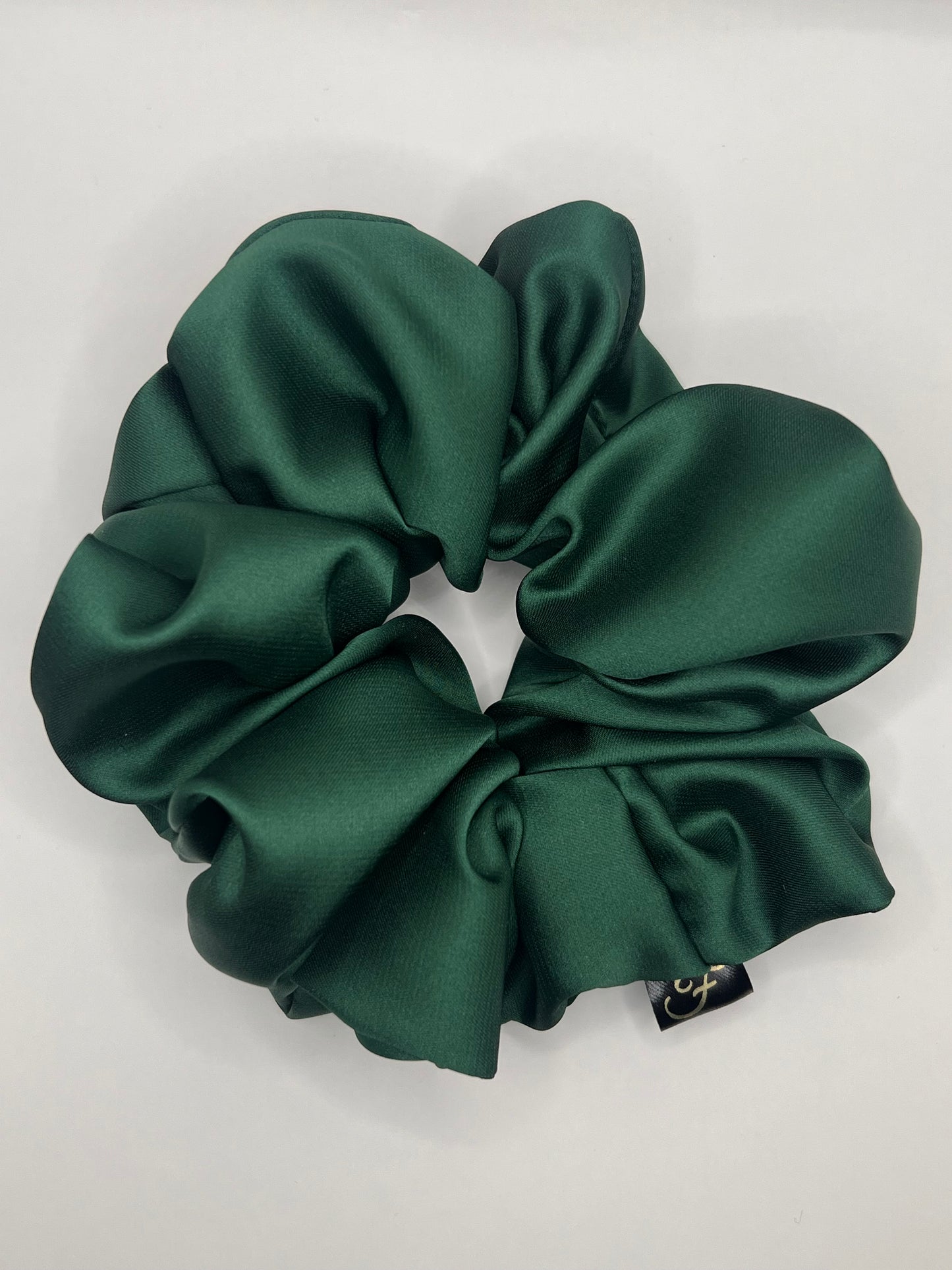 Luxury Deep Emerald Scrunchie