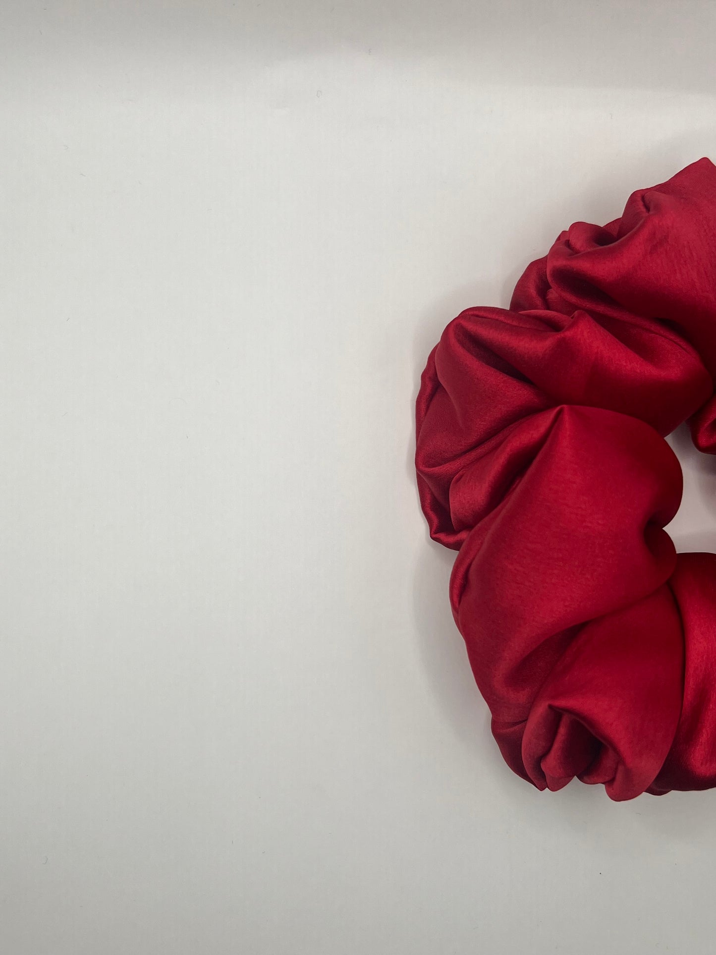 Luxury Ruby Scrunchie