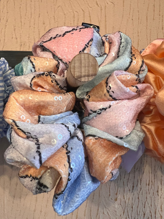 Ibiza Sequin Scrunchie