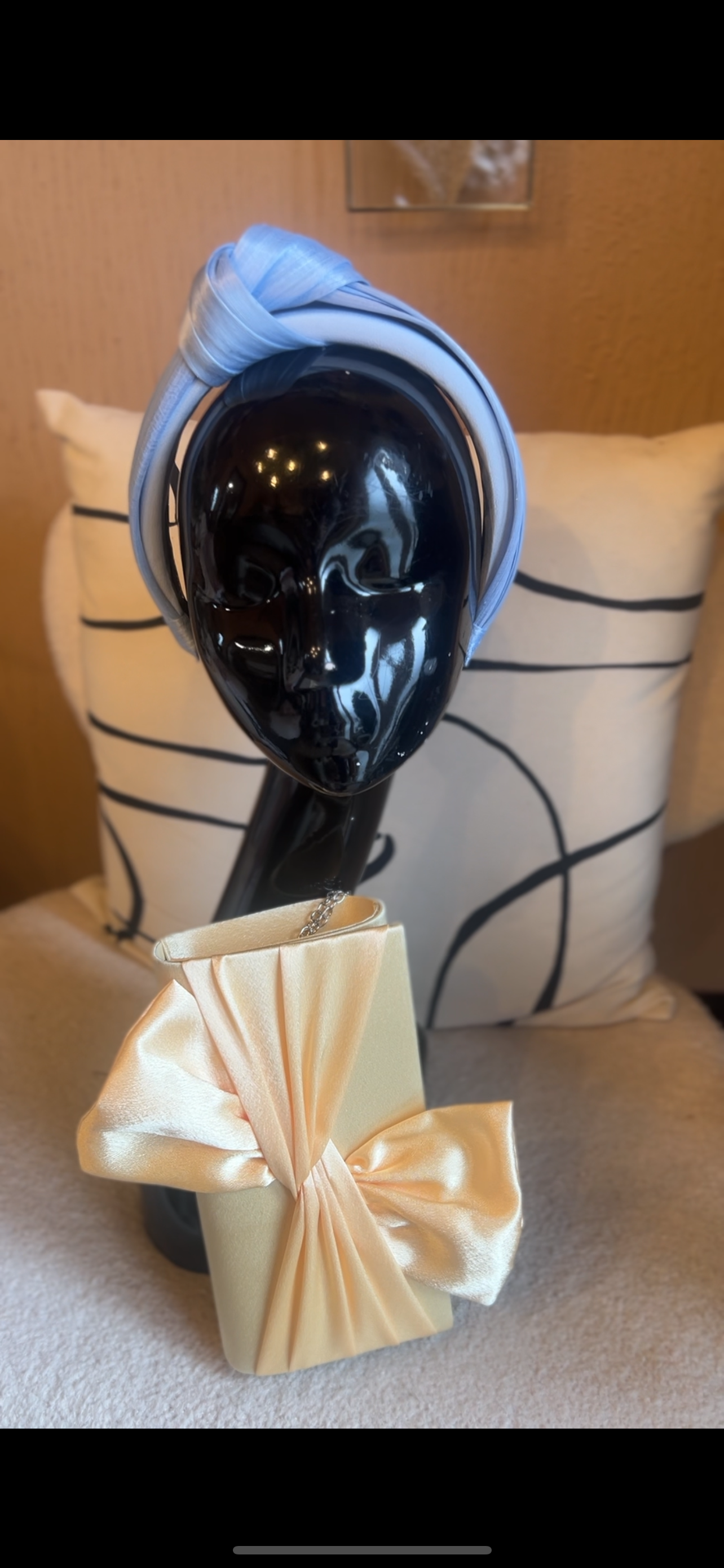 Headband & Clutch Bag