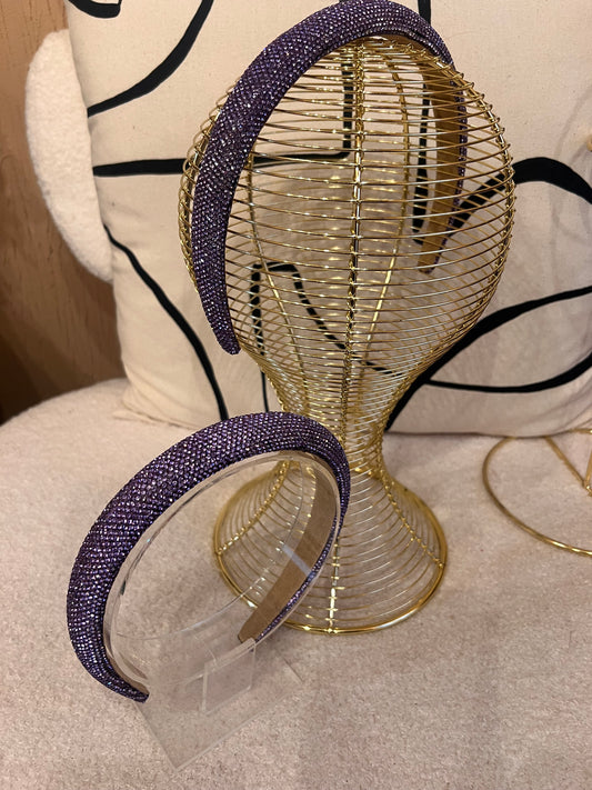 Lilac sparkle Headband