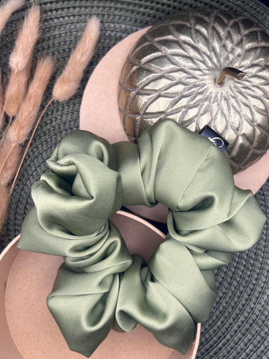 Luxury Pistachio Scrunchie