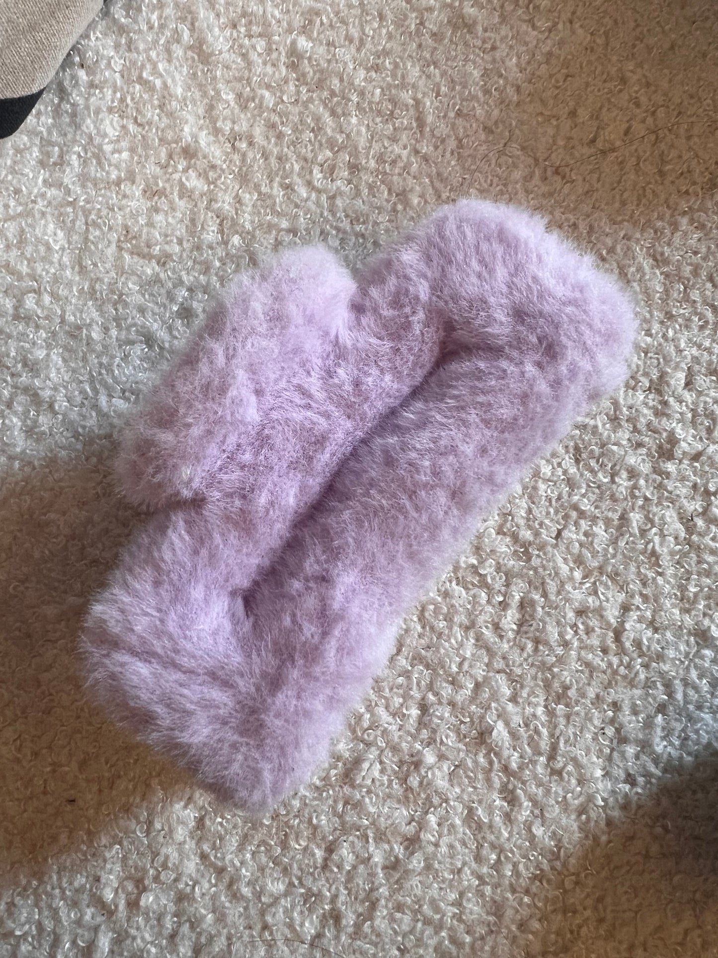 Fluffy Claw Clip