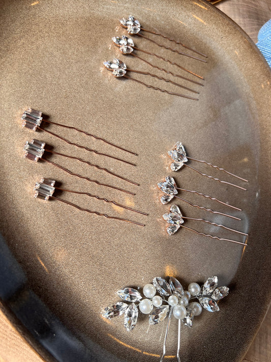 Diamanté Hair pins