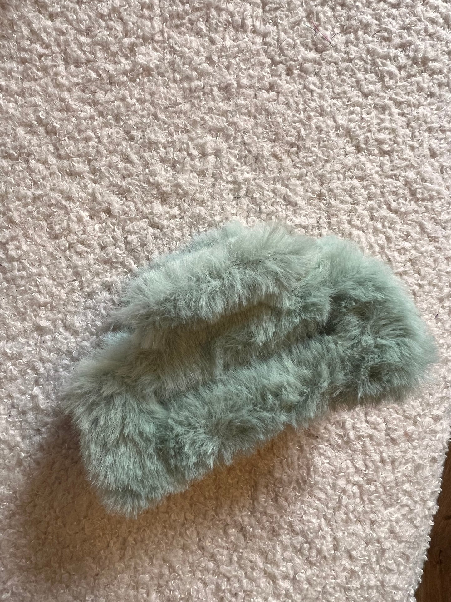 Fluffy Claw Clip