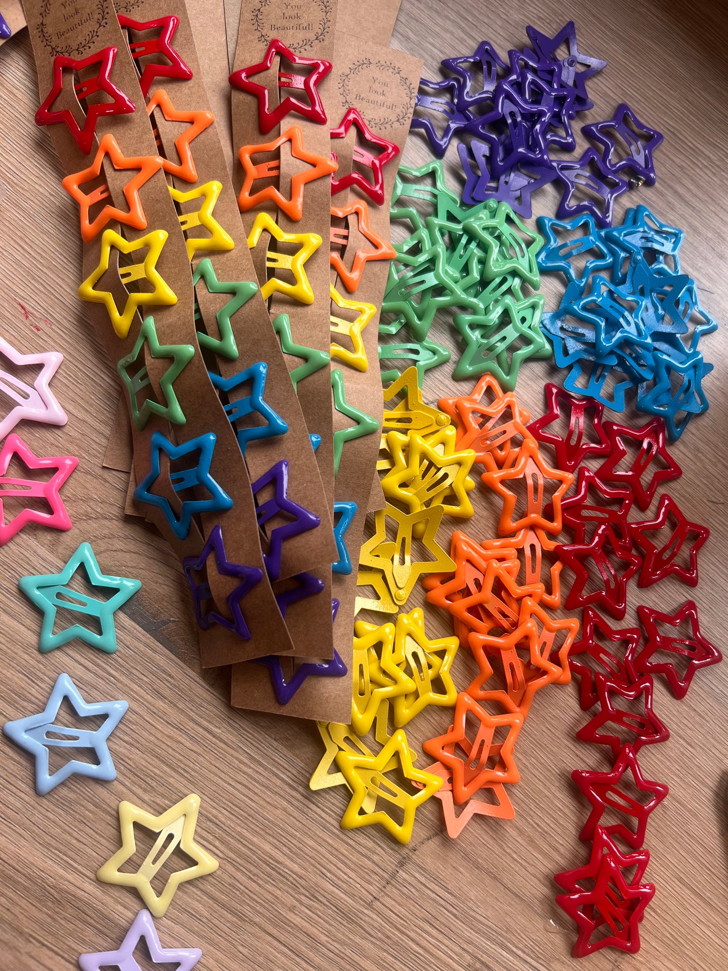 Rainbow Hair Stars 🌈