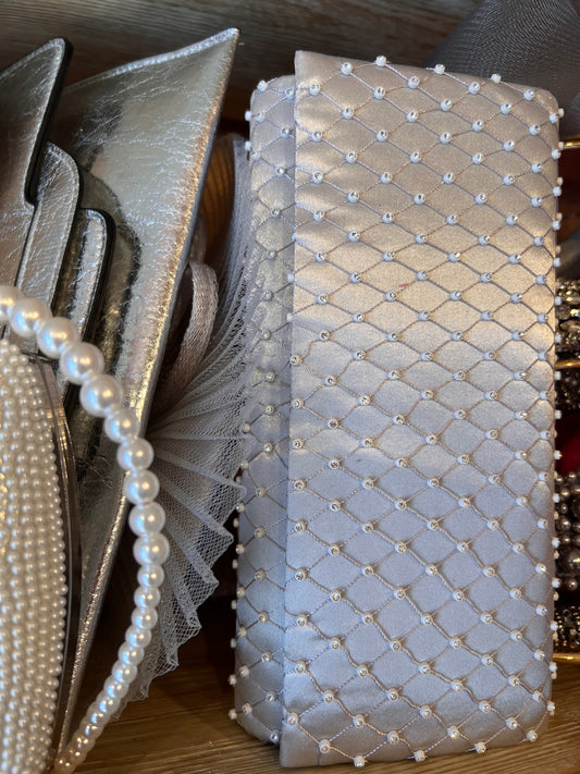 Diamanté luxe clutch bag