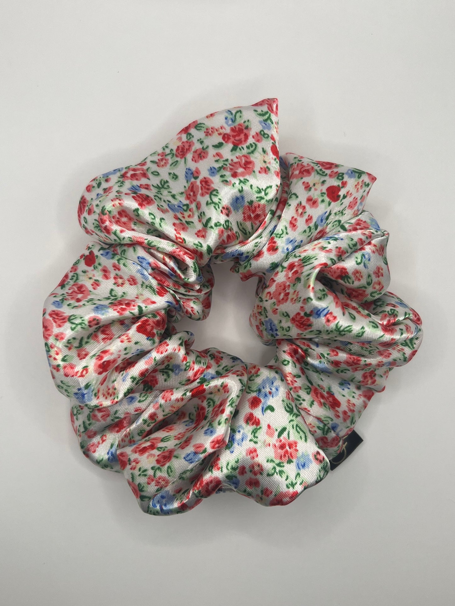 Luxury Floral Scrunchie
