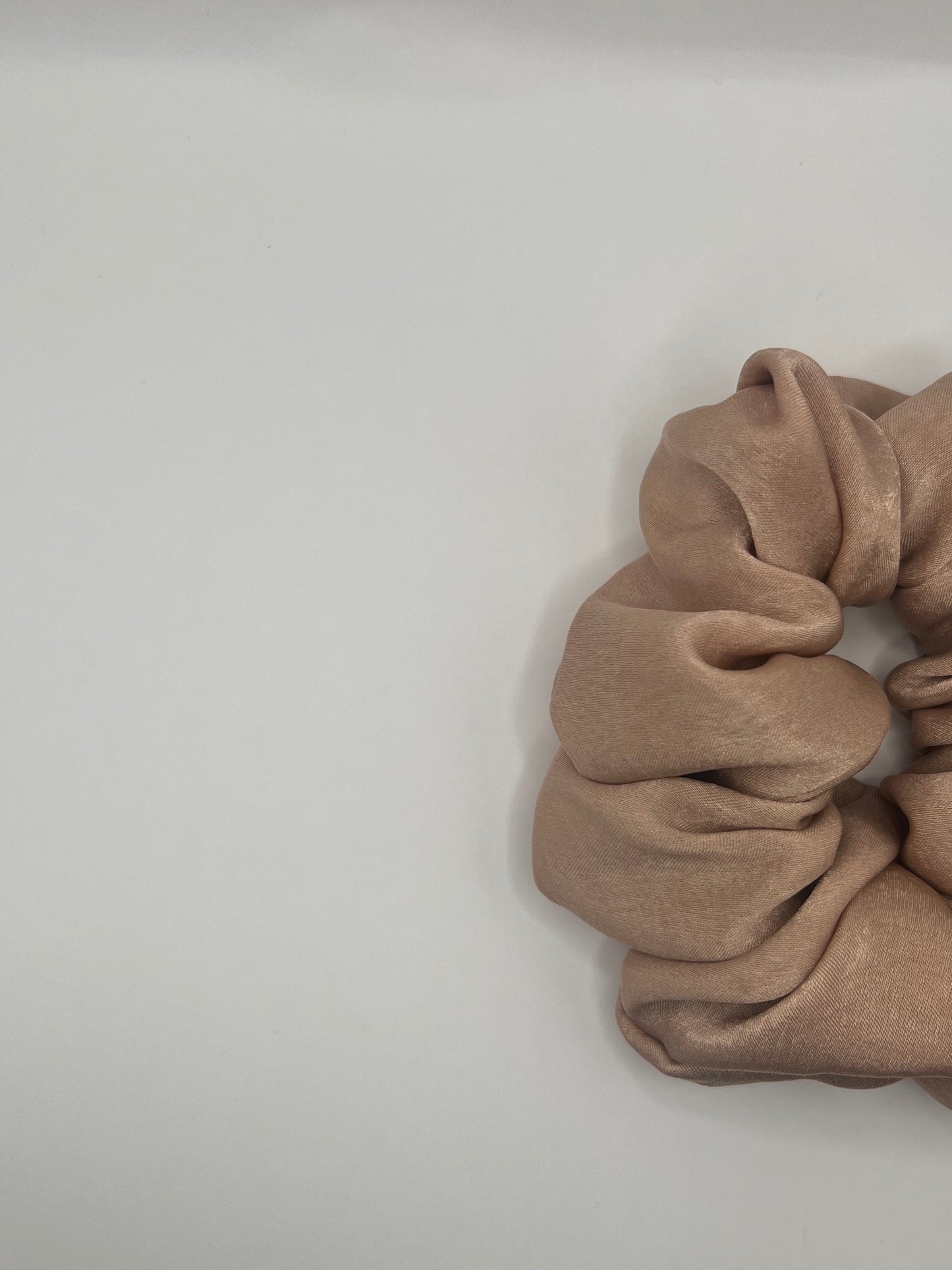 Luxury Nude Scrunchie