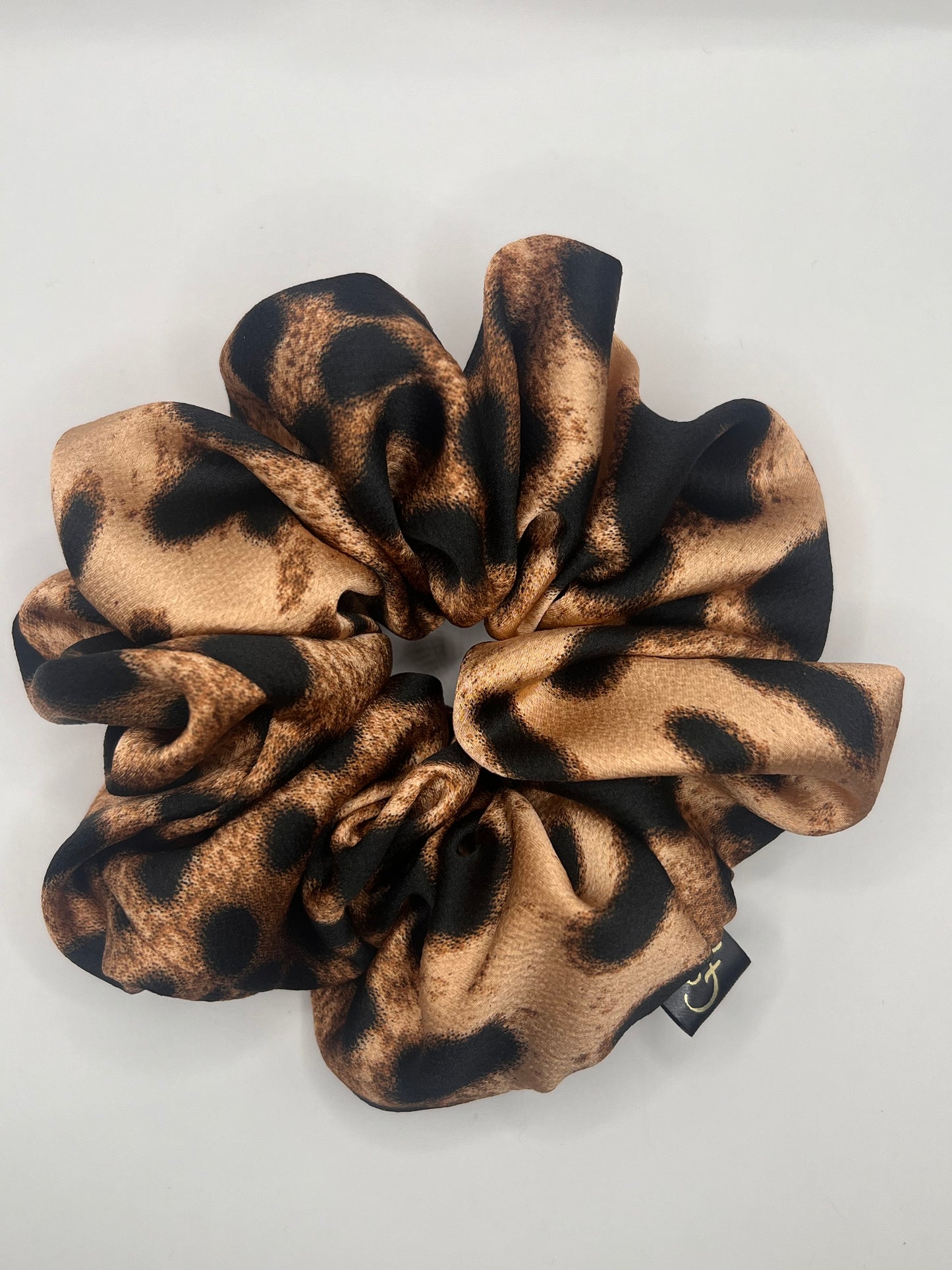 Luxury Leopard Scrunchie