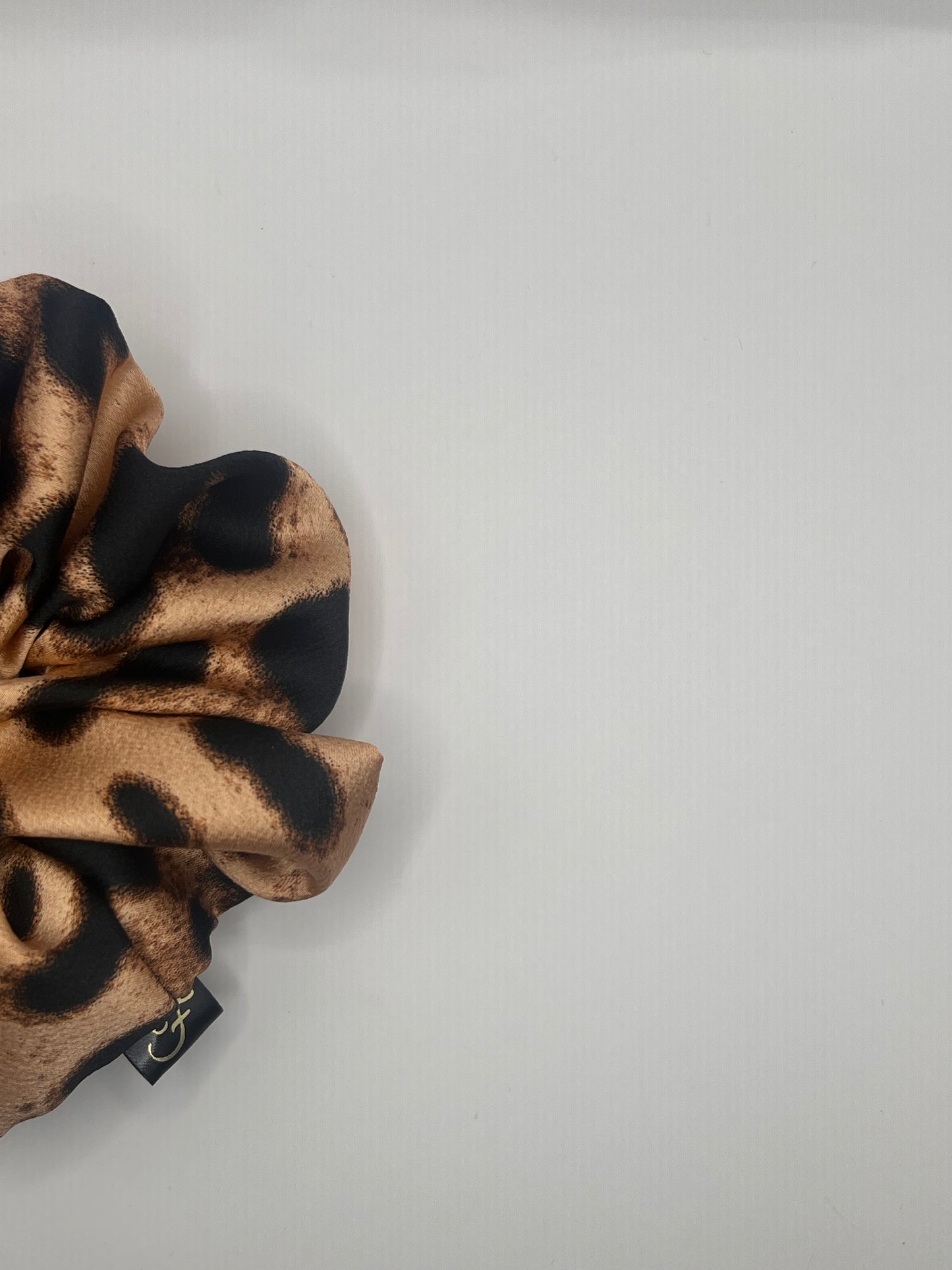 Luxury Leopard Scrunchie