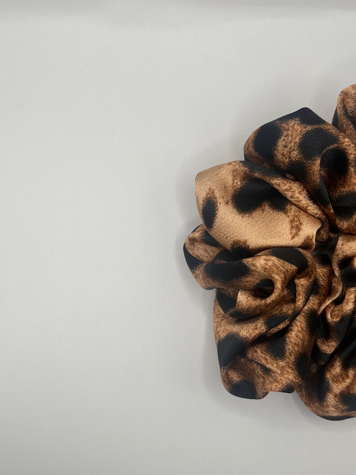 Luxury Leopard Scrunchie
