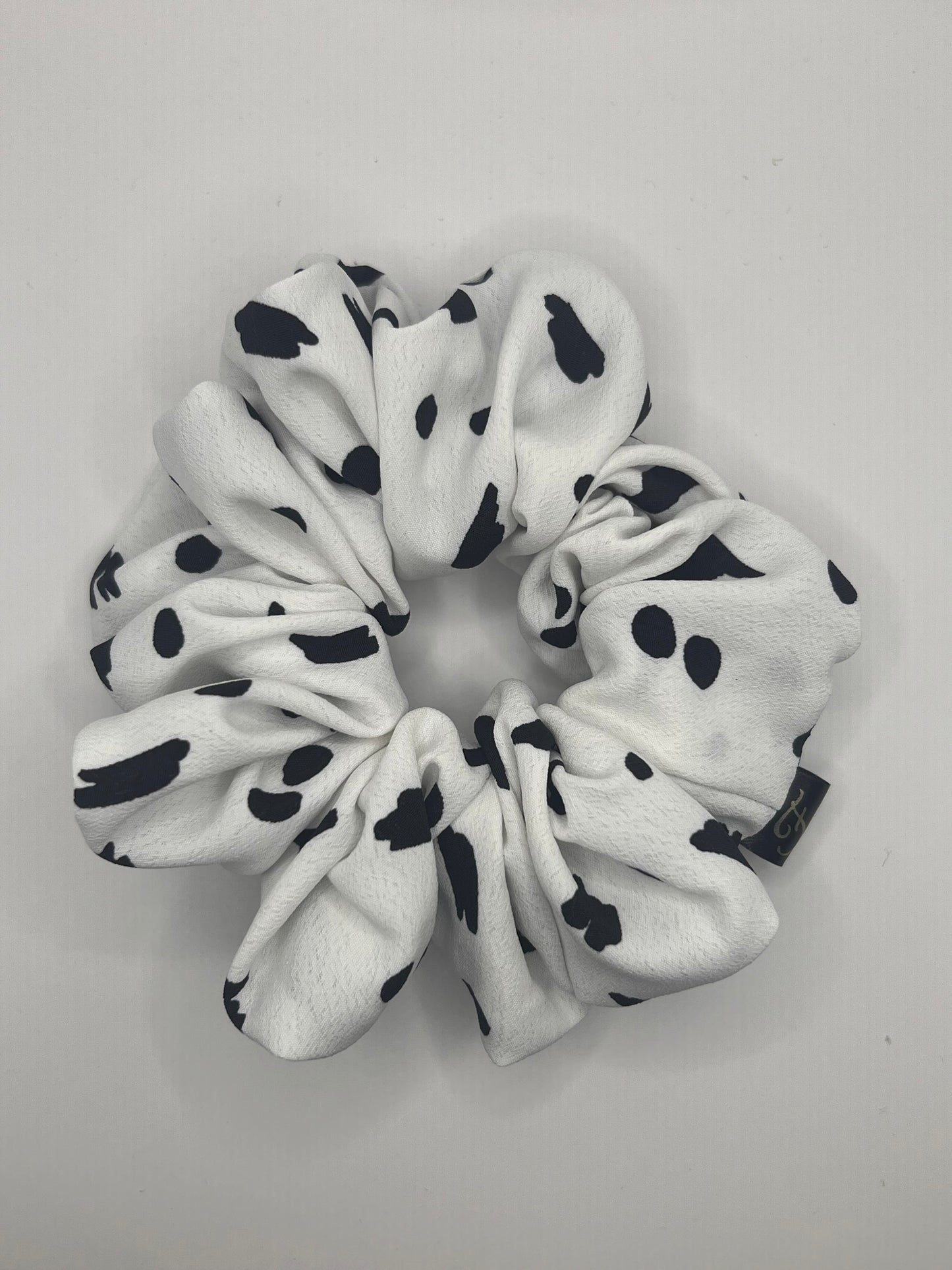 Luxury Dalmatian Scrunchie