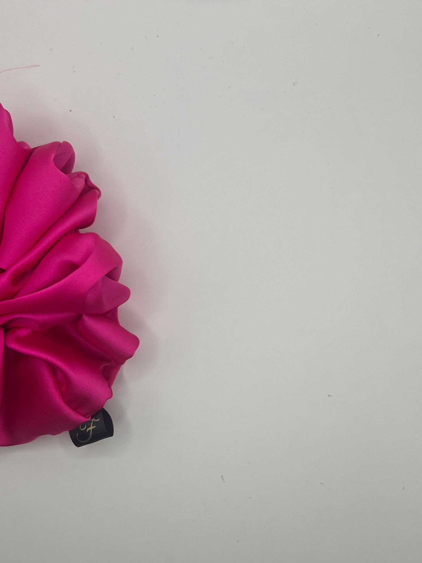 Luxury Hot Pink Scrunchie