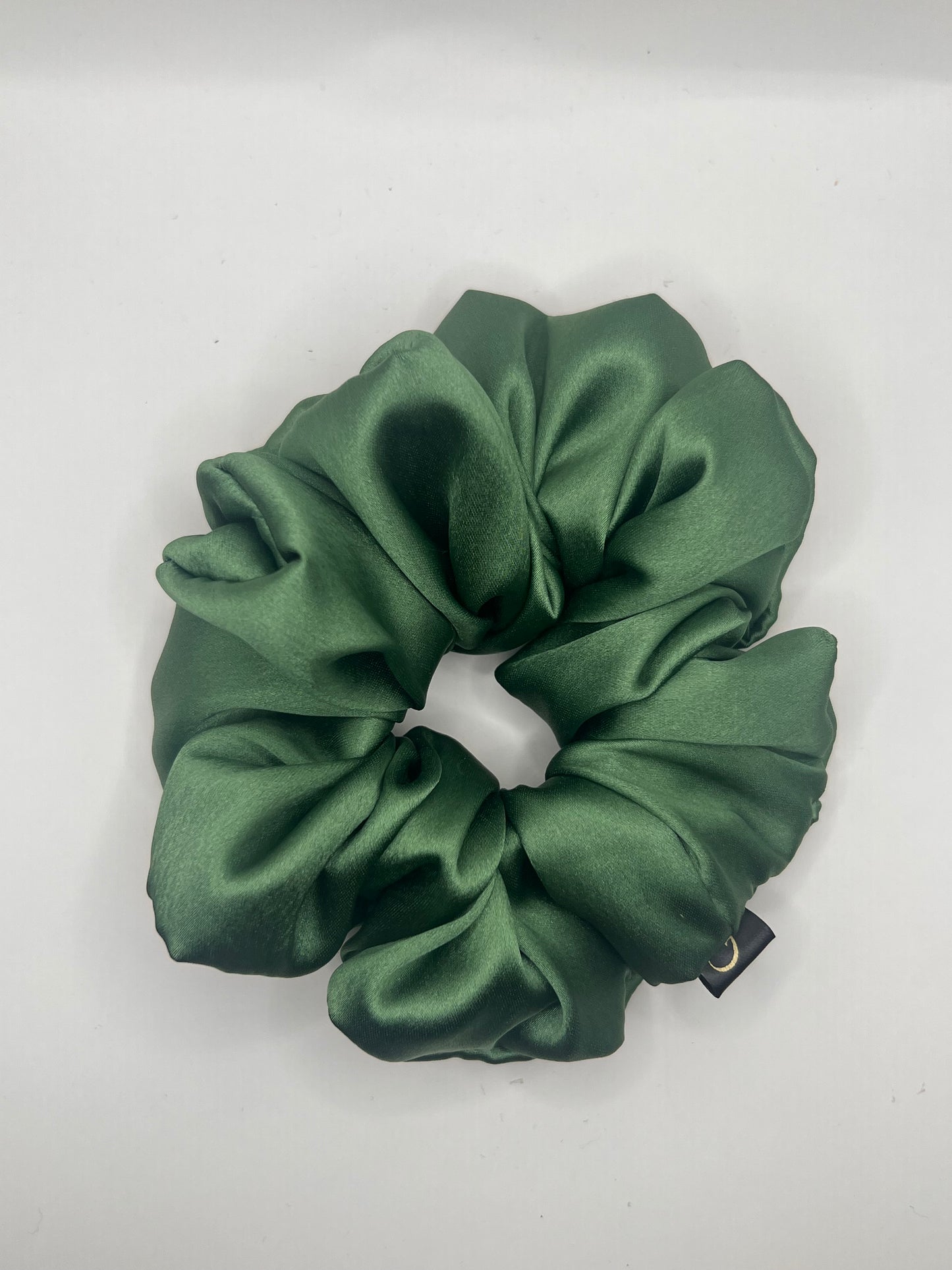 Luxury Olive Scrunchie