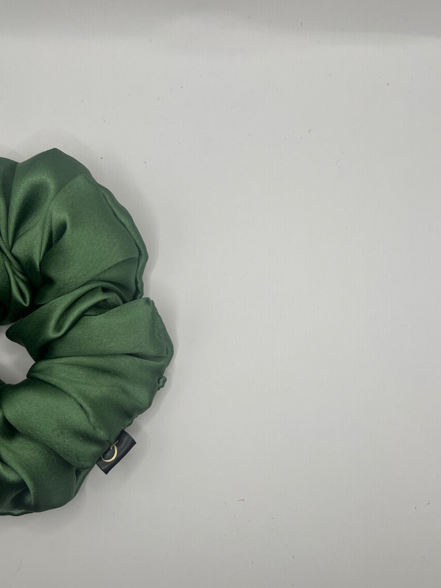 Luxury Olive Scrunchie